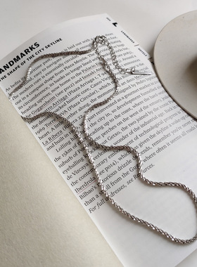 轻奢原创不规则灵动项链女ins