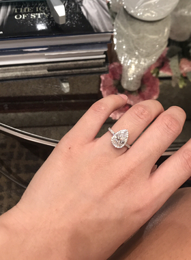 婚礼1克拉超大道具仿真钻戒影楼