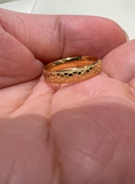 可水洗百搭简约龙鳞戒指气质