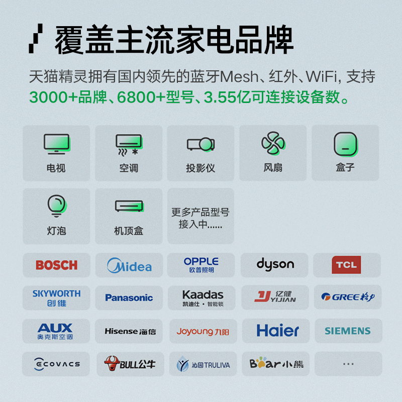 【送会员】天猫精灵IN糖3 Pro智能蓝牙学生红外音箱音响数字闹钟