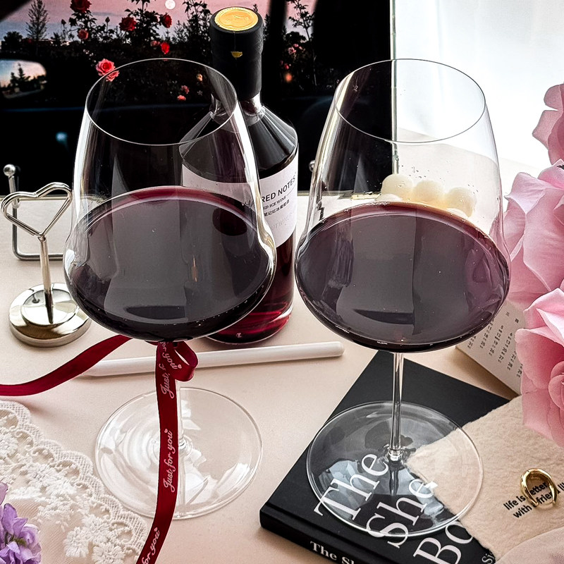 2025云朵红酒杯轻奢高级感高脚杯高档波尔多家用葡萄酒杯套装高端,淘宝优惠券,粉丝福利购,淘宝优惠卷