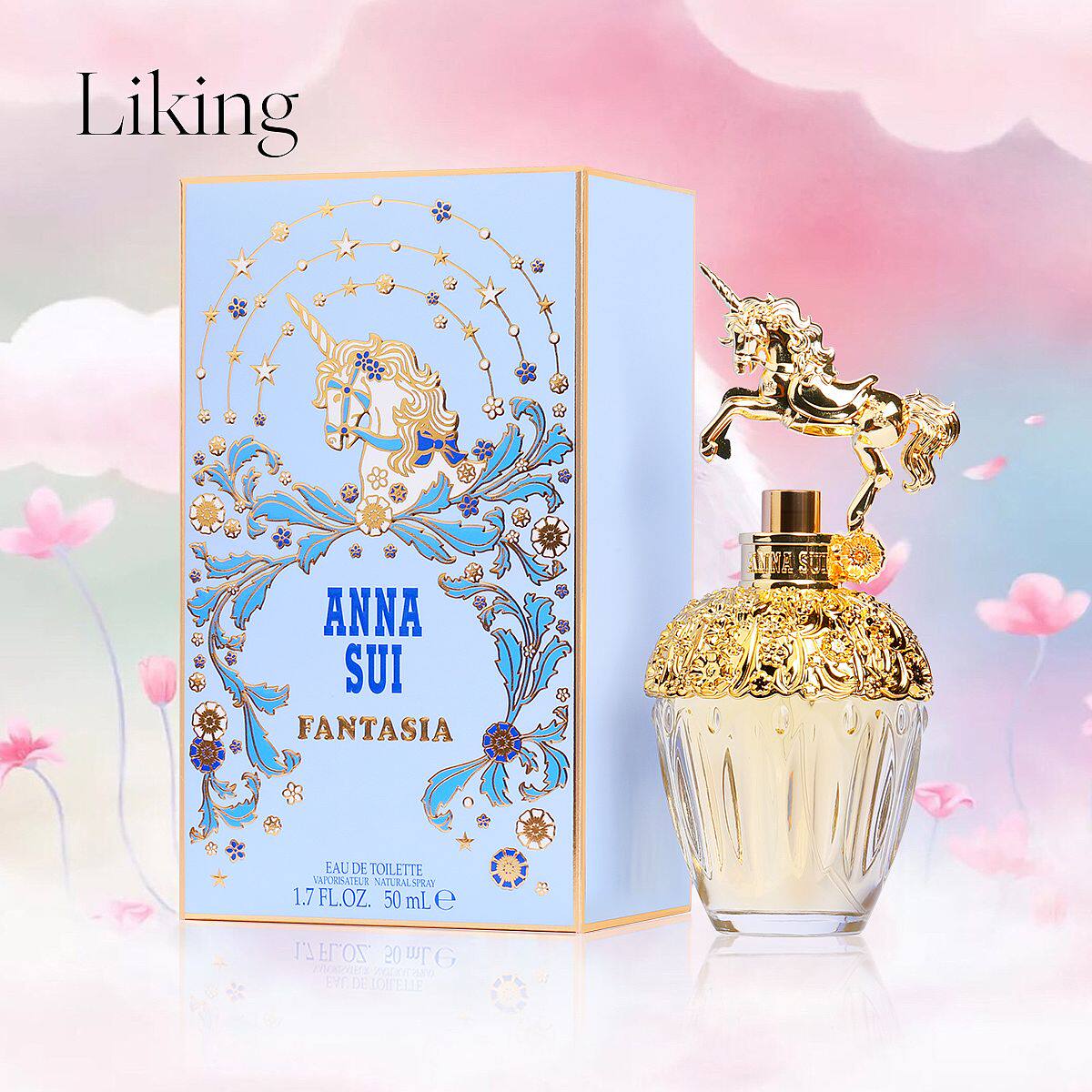 annasui独角兽筑梦天马女士淡香水 LIKING海外香水