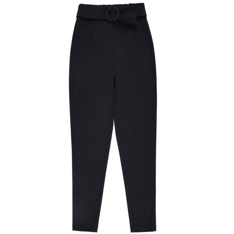 九分夏季2020新款休闲黑色哈伦裤 玛依恋休闲裤