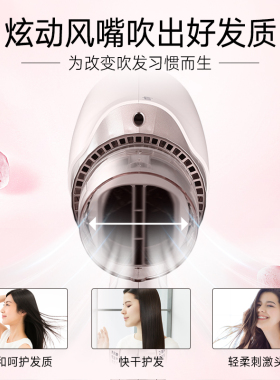 电吹风机家用负离子静音大功率