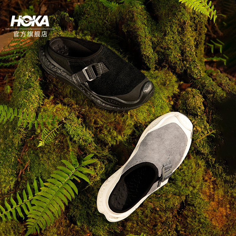 HOKA男女款冬季舒缓穆勒鞋ORA PRIMO EXT运动保暖休闲一脚蹬新款 - 图3