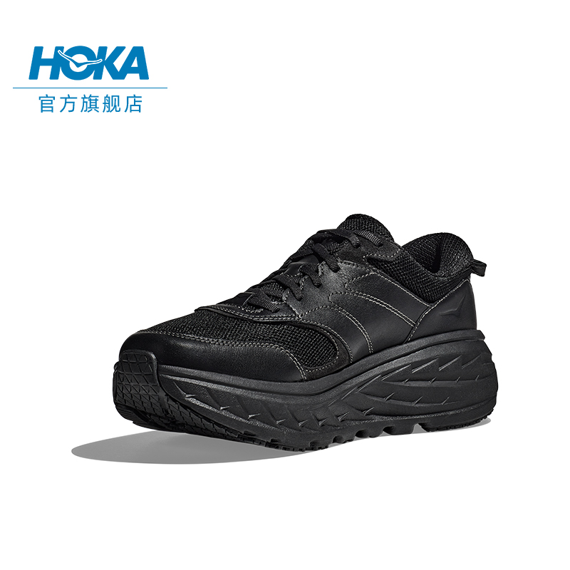 HOKA ONE ONE 男女款夏季邦代L休闲健步鞋BONDI L缓震运动透气 - 图2