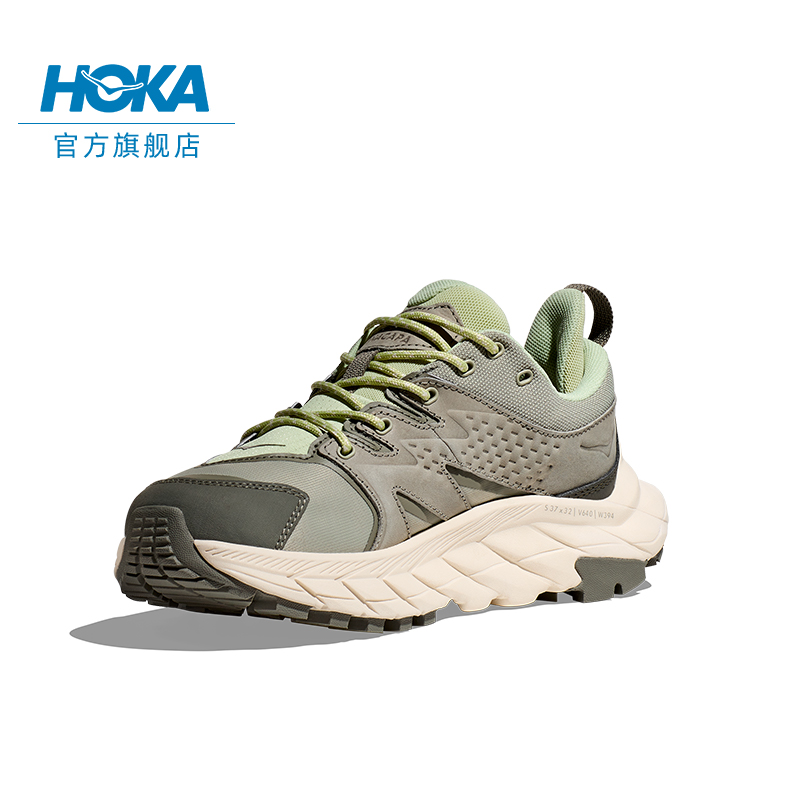 HOKA ONE ONE男女鞋夏季阿纳卡帕低帮徒步鞋ANACAPA LOW GTX防水-图1