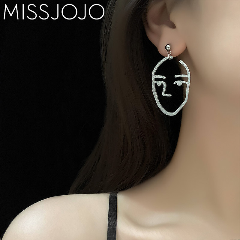 2019新款潮ins冷淡风欧美个性耳环 missjojo耳钉