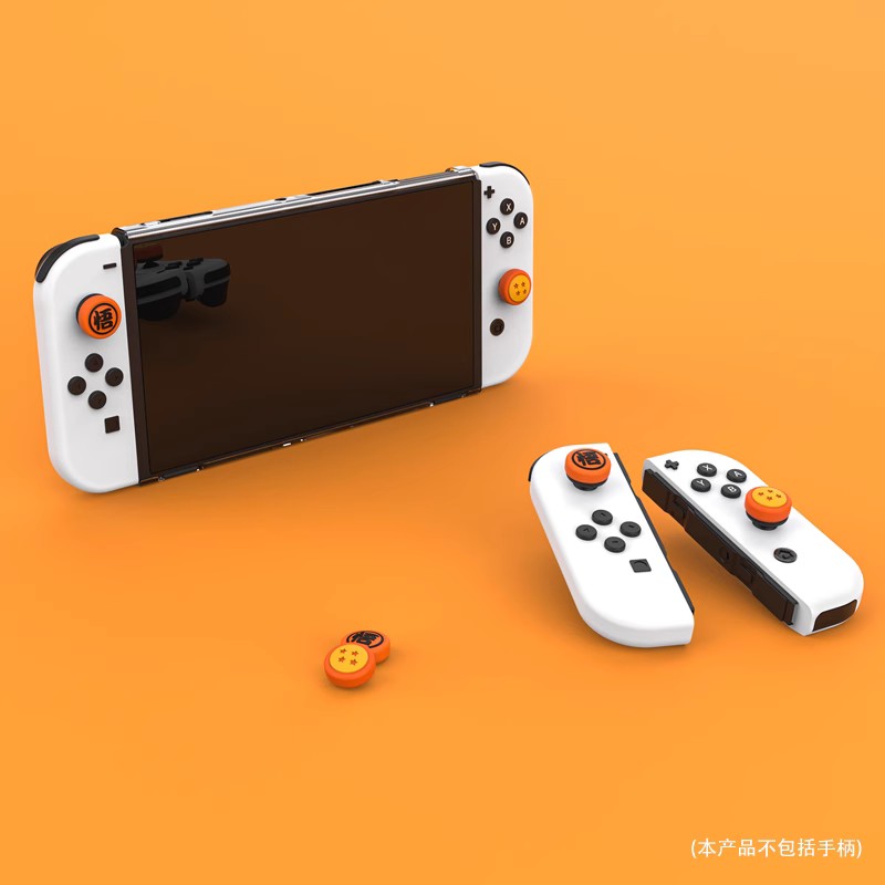 良值switch摇杆帽 任天堂NS oled手柄猫爪保护套lite卡通键帽配件 - 图0