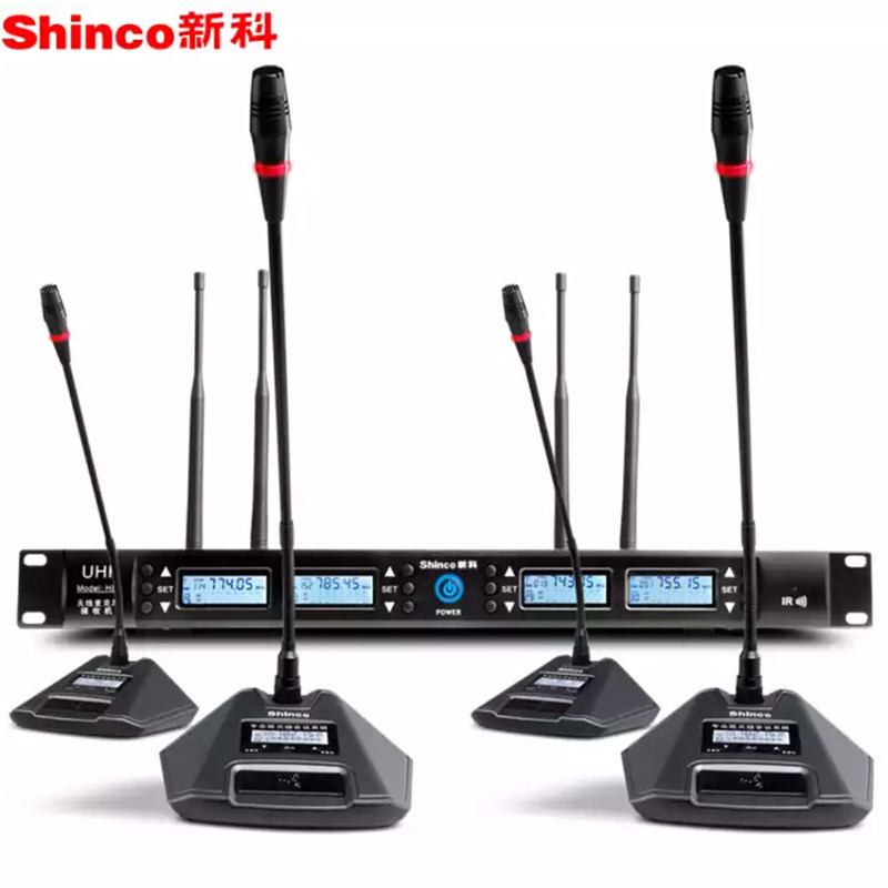 新科w54有源无线会议室音响套装 新科玖利度KTV/卡拉OK音箱