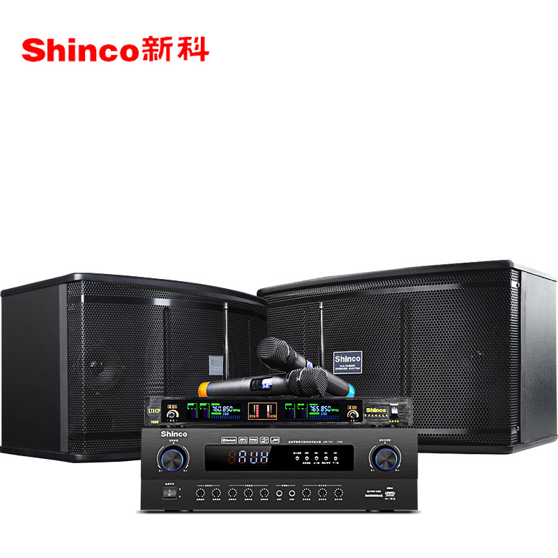 shinco /新科p6家庭ktv套装音响 新科玖利度KTV/卡拉OK音箱