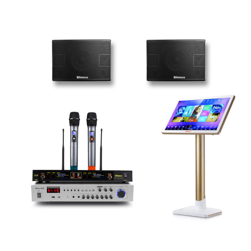 新科h8无线会议ktv套装家庭音响 新科玖利度KTV/卡拉OK音箱