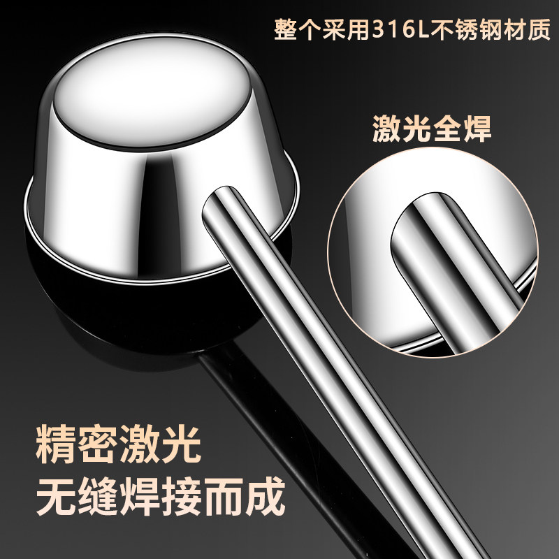 水瓢不锈钢加厚商用家用长柄把水勺家用水舀子餐饮汤勺食堂打粥勺,淘宝优惠券,粉丝福利购,淘宝优惠卷