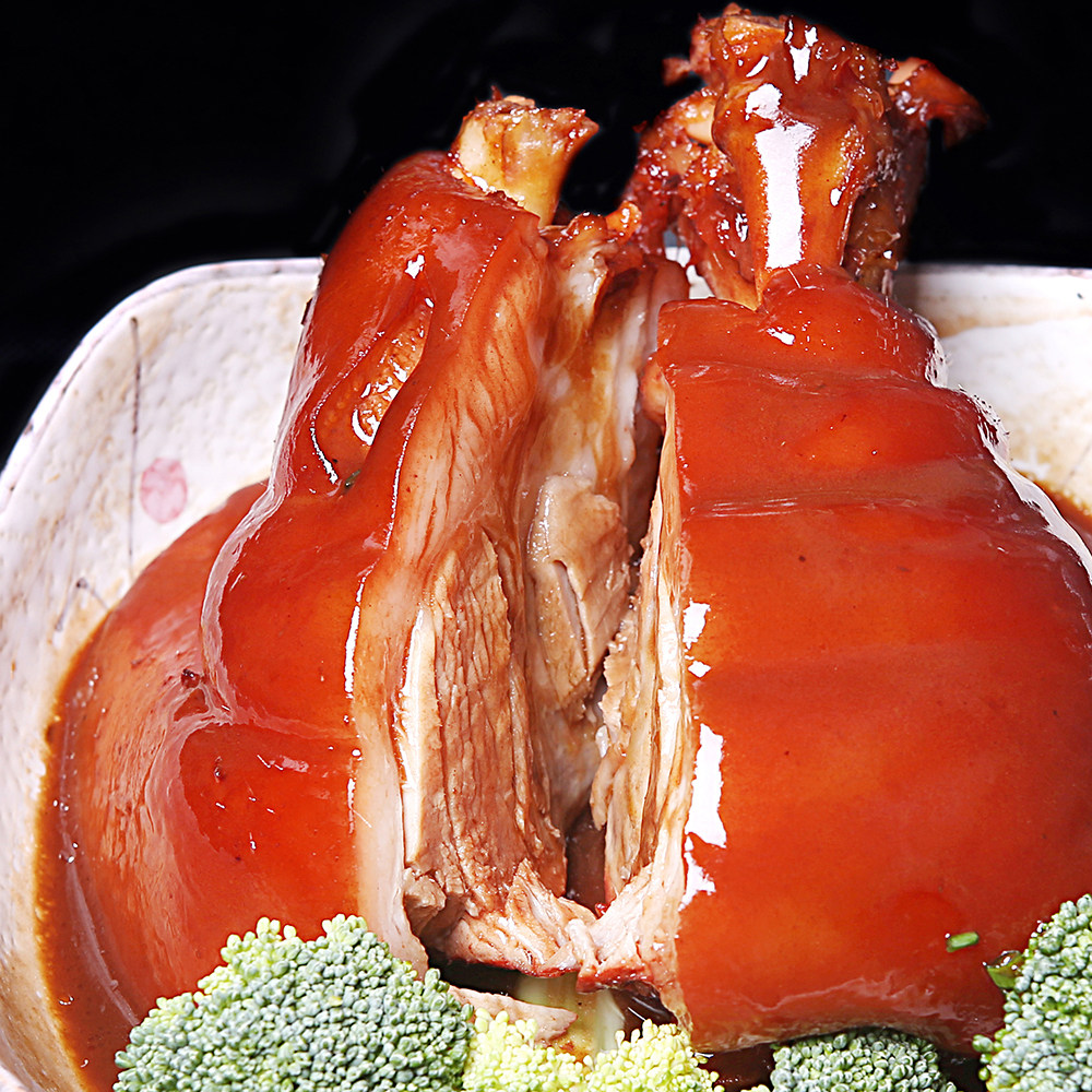 沈万三 年货周庄特产万三蹄猪蹄髈猪肘500g肉类熟食卤味肘子,淘宝优惠券,粉丝福利购,淘宝优惠卷