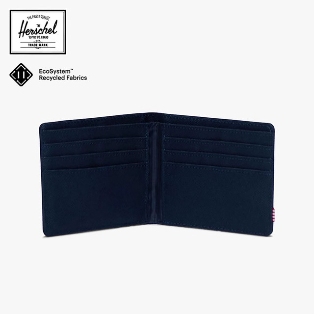 Herschel classic series Roy short men's simple anti-theft wallet storage card wallet wallet