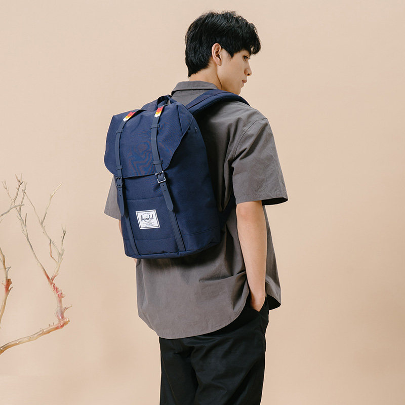 herschel retreat休闲大容量双肩包 herschel双肩背包