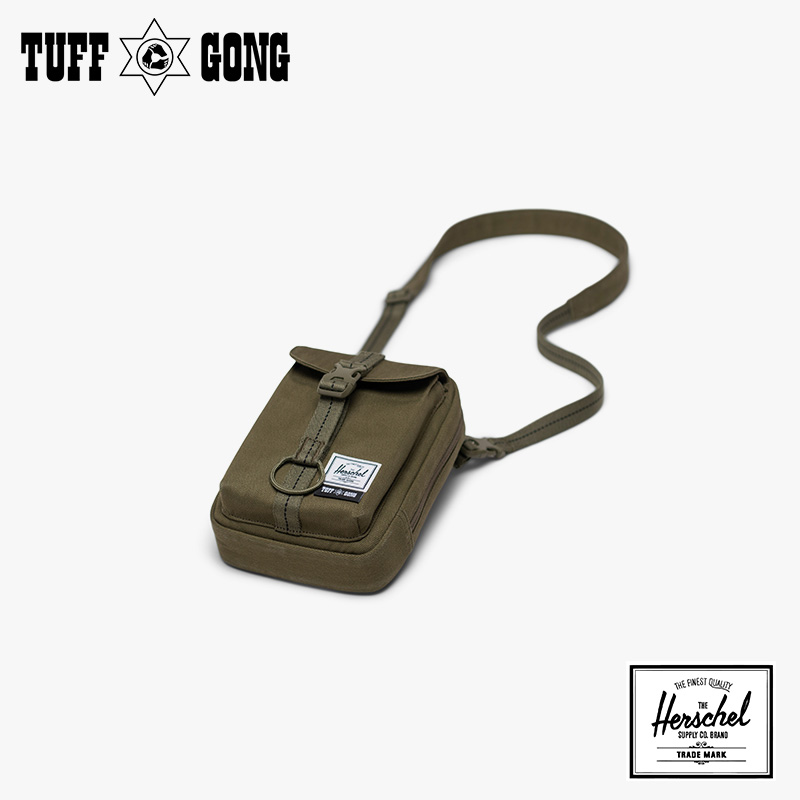 Herschel赫行 Tuff Gong联名系列Form斜挎包休闲简约单肩包