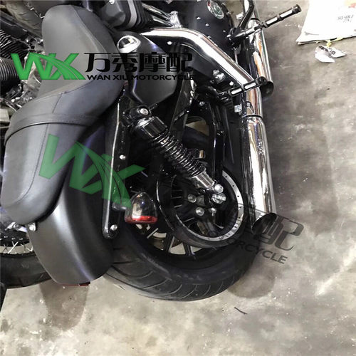 哈雷883 1200 X48 前减震 避震 轮毂 轮圈 轮轴 轮胎 刹车盘 - 图2