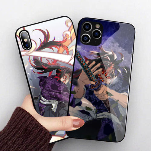 华为mate60鬼灭之刃iphone15黑死牟手机壳苹果14适用13pro小米12动漫vivox90荣耀70男opporeno8+三星一加ace2 - 图0