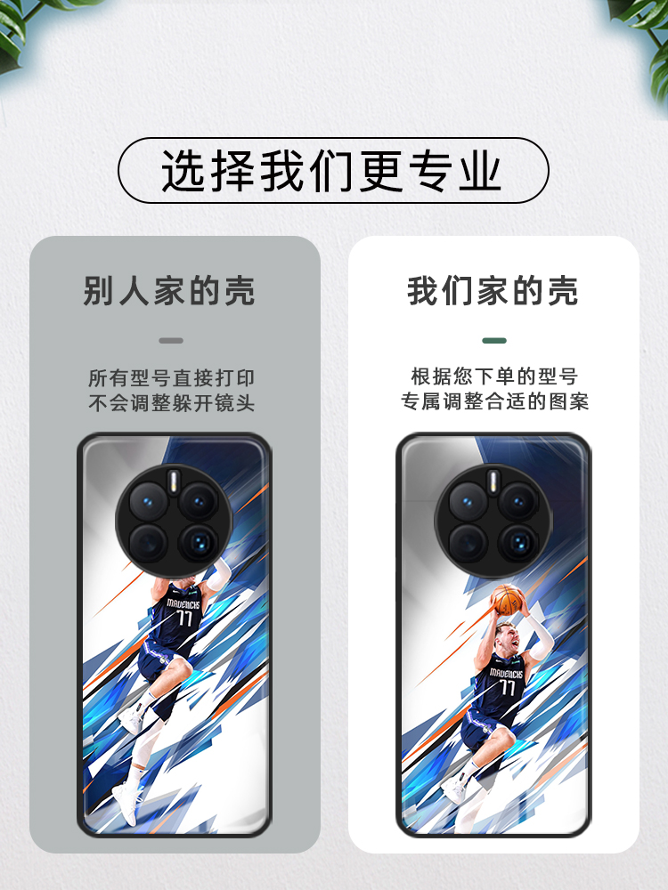 NBA篮球iphone15卢卡东契奇手机壳vivox70荣耀90华为p60独行侠队nova11小米13男红米k40三星s22适用iqooneo8 - 图2