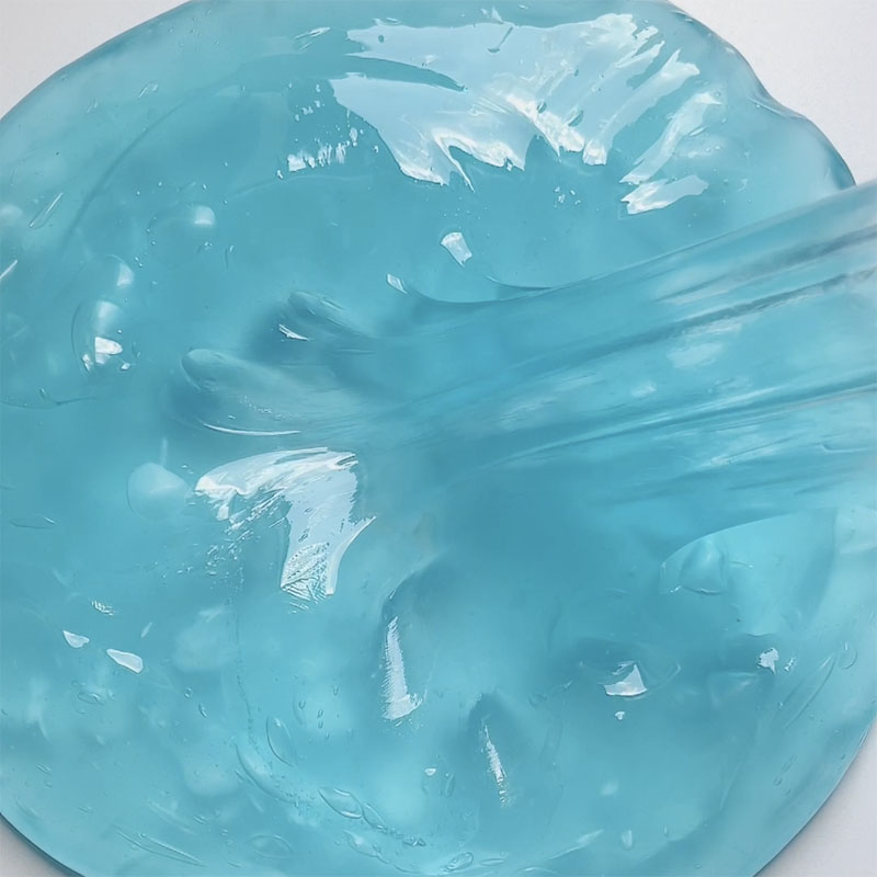 池中蓝硅胶水弹史莱姆1000ml厚实大碗便宜起泡胶玩具青池slime - 图0