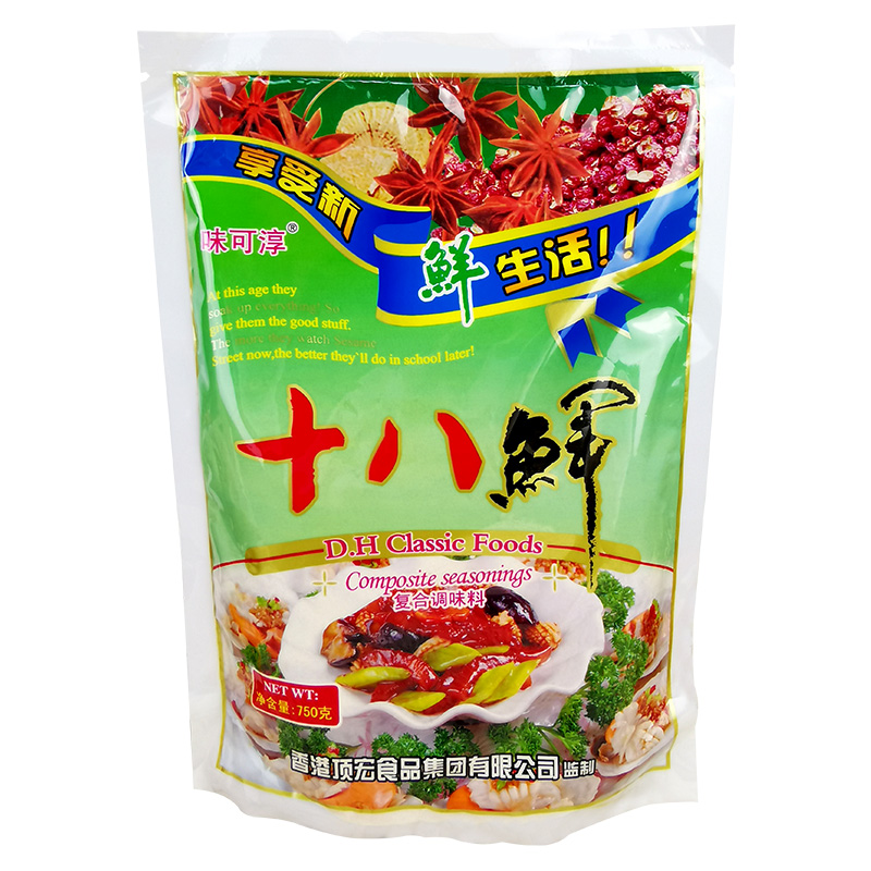 味可淳十八鲜调料 炒菜 凉拌 烧烤料调味品 750g 满3包邮