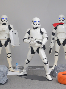 星球大战白兵模型落地摆件装饰