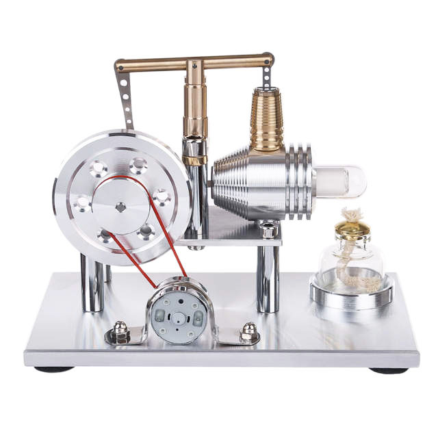 斯特林天平发动机模型物理实验玩具Stirling蒸汽机模型教学器材 - 图1