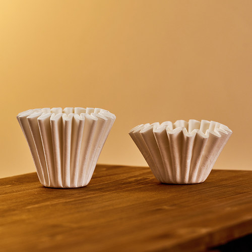 Brewista蛋糕型手冲咖啡滤纸滴滤式波浪型过滤咖啡纸100片袋装 - 图3