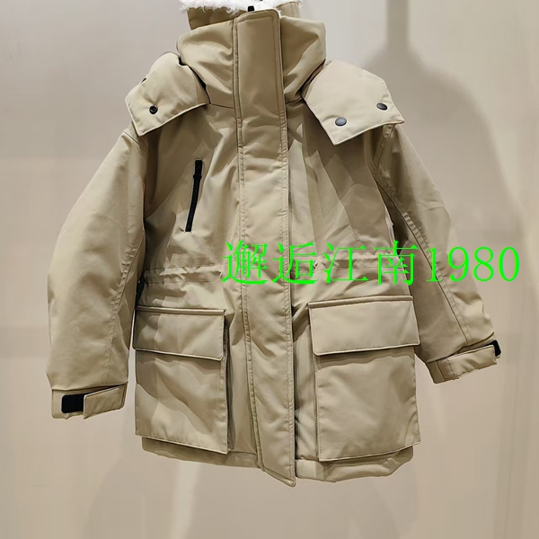 little moco专柜正品25年冬男女童中长极寒加厚羽绒服KBE4EIN003 - 图3