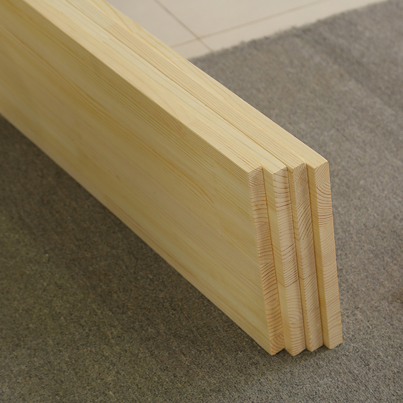 定制实木一字隔板置物架搁板衣柜层板木板隔板松木书架限额包邮 - 图2