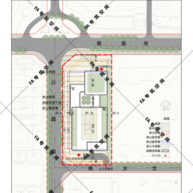 创意社区活动中心cad图纸su模型效果图文体建筑设计图方案ppt汇报 - 图0