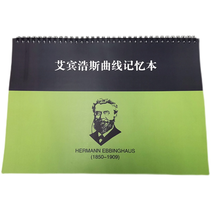 纸质版艾宾浩斯复习计划表遗忘曲线记忆本考研单词笔记复习计划表-图3