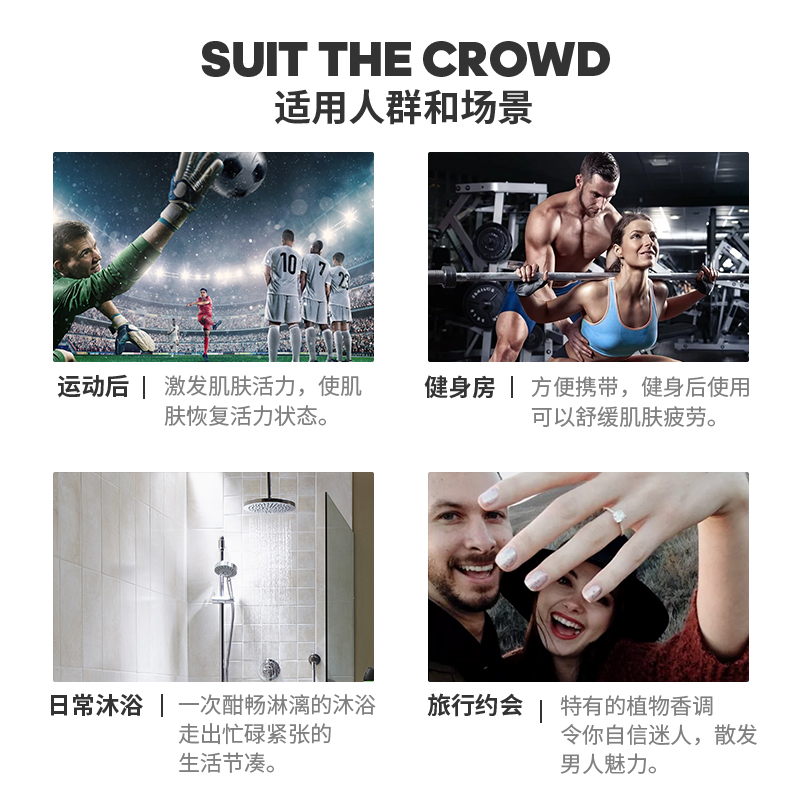 阿迪达斯男士600冰点沐浴露套装大容量二合一激情沐浴乳液家庭装 - 图3