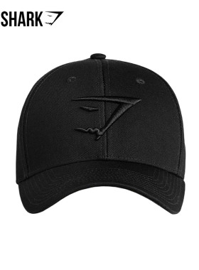 Gymshark Sharkhead Cap鲨鱼刺绣棒球帽男女健身运动鸭舌帽遮阳帽