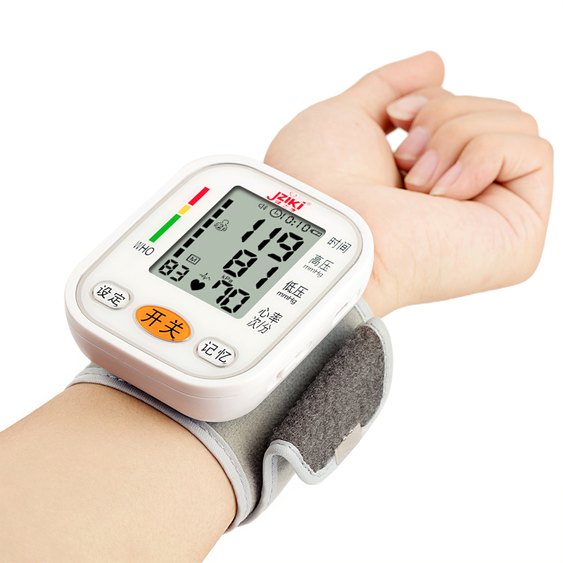血压测量仪家用手腕式全自动高精准医疗用正品测试仪充电子血压计