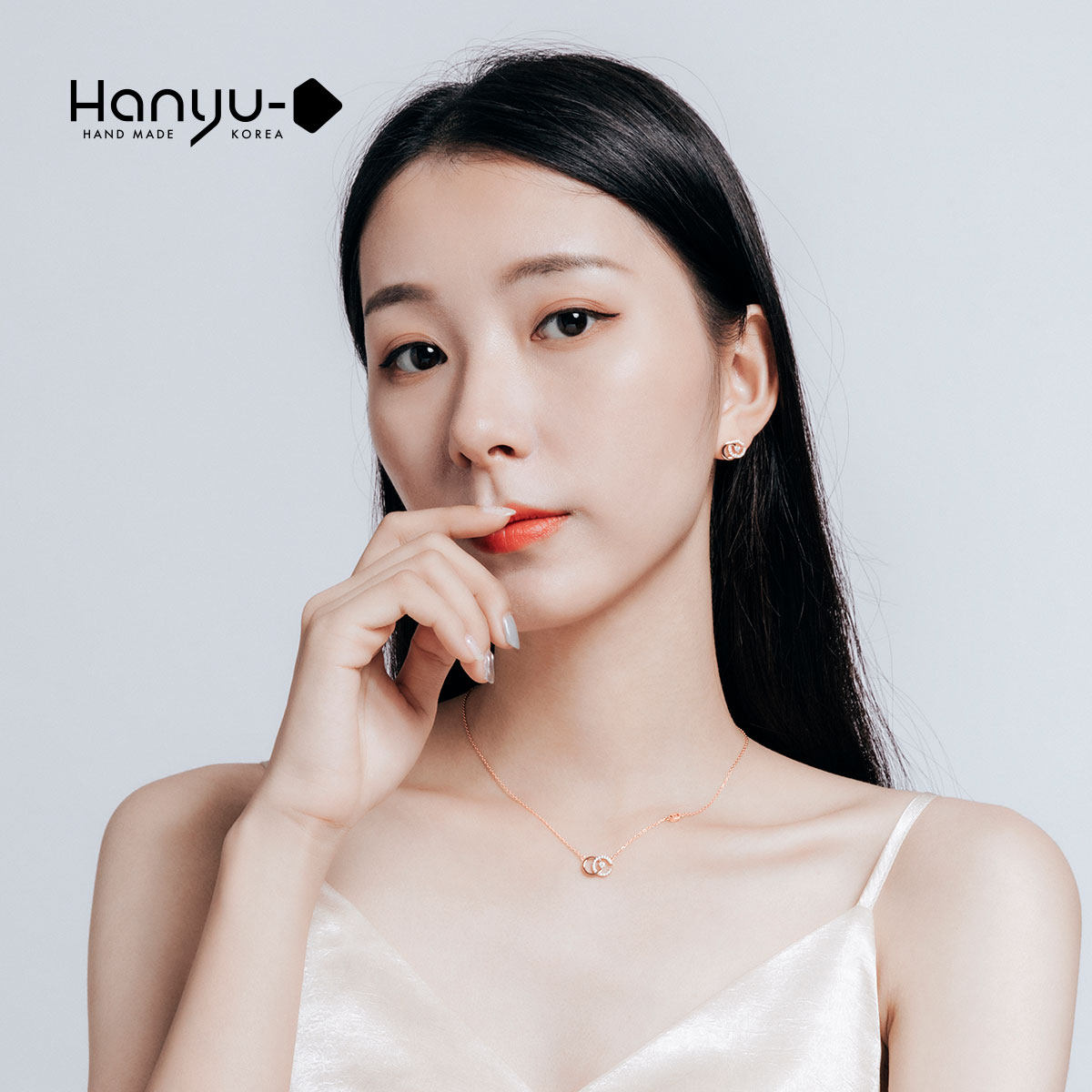 女999纯银2022年新款夏轻奢项链 韩雨蝶项链