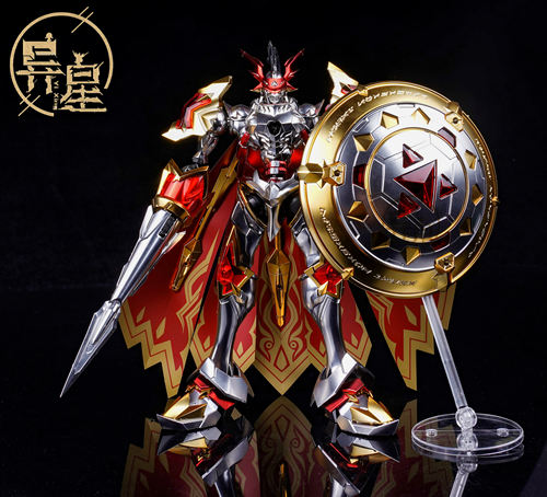 异星 Figure-rise FRS红莲骑士兽 公爵兽 红莲骑士兽电镀版 - 图0