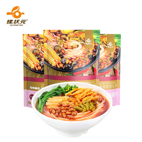 螺状元广西柳州特产螺蛳粉310g*3袋装速食正宗螺狮粉方便面螺丝粉 - 图3