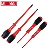 Japanese Robin Hood Cross-Lined Insulated Screwdriver Electrician Special High Pressure Resistant Cone Screw Batch RES