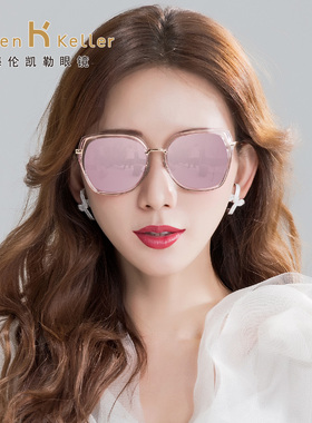 圆脸大框优雅风偏光太阳镜