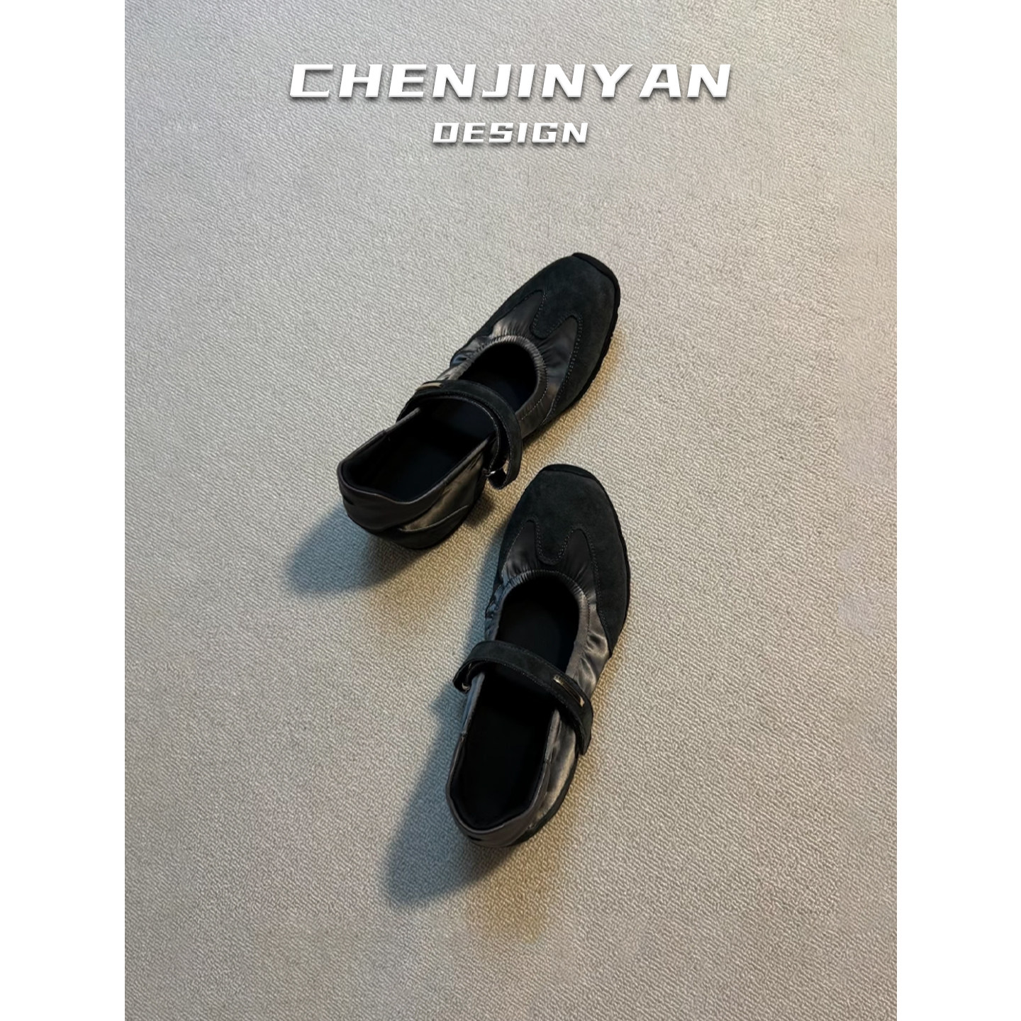 羊皮版！内增高运动芭蕾鞋女魔术贴圆头浅口单鞋休闲复古玛丽珍鞋,淘宝优惠券,粉丝福利购,淘宝优惠卷