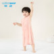 Cotton shop baby sleeveless vest nightgown summer thin antibacterial pure cotton baby nightgown anti-kick boys and girls pajamas summer