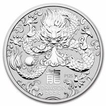 Spot] 2024 Australia Series III-Dragon Year 9999 Silver coin 1 oz