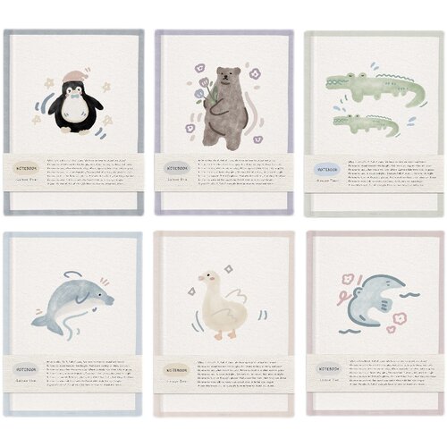 iPad电子手帐康奈尔笔记本模板手绘动物闲暇时光goodnotes/Lizzzi