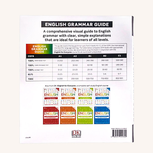 DK人人学英语 语法指南进口英文原版正版 English for Everyone English Grammar Guide 英语综合训练参考书 自学教材雅思托福书 - 图0