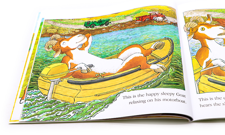 开卡车的鸭先生 英文原版绘本 Duck in the truck 凯特格林纳威大奖 Jez Alborough 儿童英语启蒙认知图画故事书 平装大开 - 图1