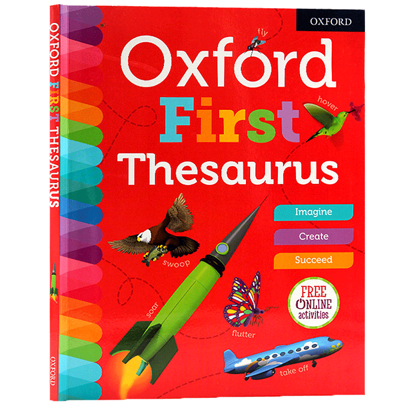 牛津儿童近义词图解字典 英文原版 Oxford First Thesaurus 英英字典 工具书 单词学习 - 图3