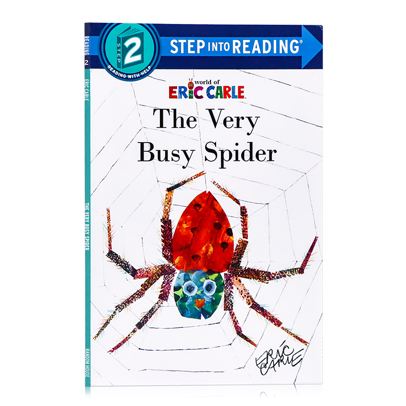 卡尔爷爷分级阅读3册英文原版 The Very Quiet Cricket 非常安静的蟋蟀 非常忙碌的蜘蛛 非常孤独的萤火虫低幼儿童英语启蒙早教书