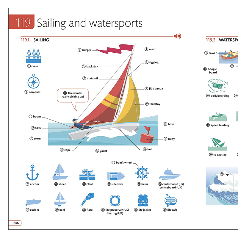 预售 DK英语10000词图解词典 英文原版 单词短语参考指南 illustrated English Dictionary 生活日常常用词汇插图英语学习教材教辅 - 图1